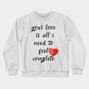 valentine day Crewneck Sweatshirt